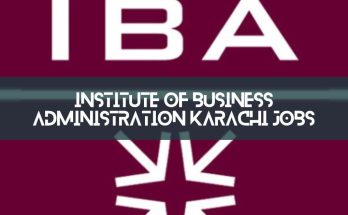 Institute of Business Administration Karachi Jobs