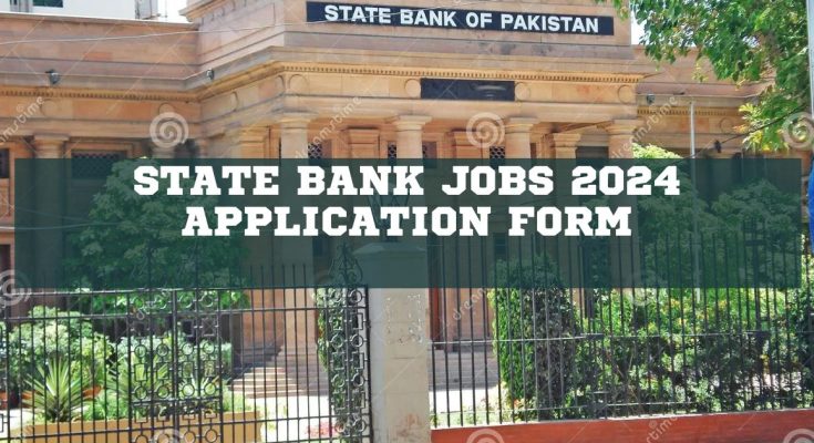 State Bank Jobs 2024 Application Form