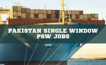 Pakistan Single Window PSW Jobs