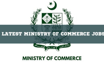 Latest Ministry of Commerce Jobs