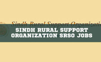 Sindh Rural Support Organization SRSO Jobs