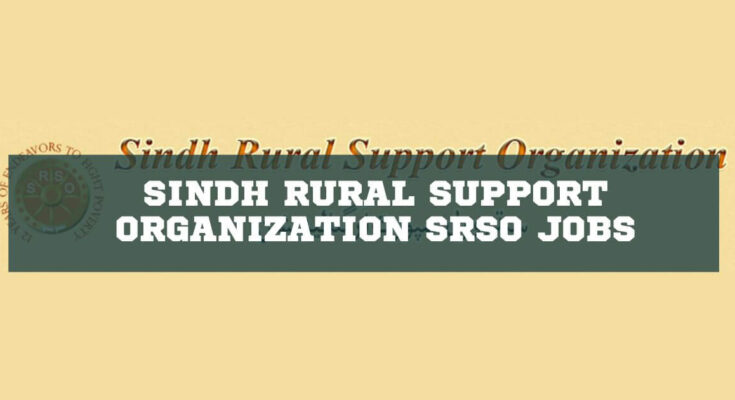 Sindh Rural Support Organization SRSO Jobs