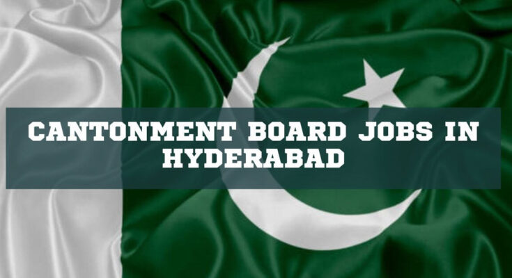 Cantonment Board Jobs in Hyderabad