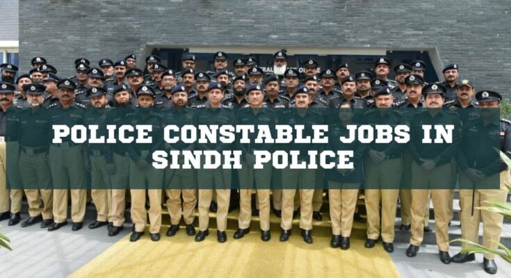 Police Constable Jobs in Sindh Police
