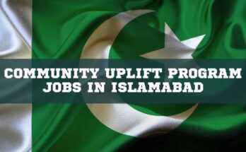 Community Uplift Program Jobs in Islamabad